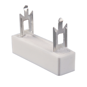 Résistance de puissance axiale bobinée traversante <span class=keywords><strong>JDC</strong></span> SQZ à boîtier céramique -55°C +200°C 5W-100W 0.1-100k 1% 10% Tolerance Étamée - Product Image 4