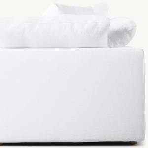 क्लाउड बेंच-कुशन सोफा आधुनिक न्यूनतम सफेद कपड़े सोफा, लिविंग रूम के लिए लक्जरी 2/3-सीटर नरम सोफा, लिविंग रूम के लिए नरम सोफा - Product Image 4