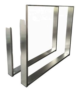 Custom Square Stainless Steel Metal Industrial <b>Table</b> <b>Legs</b> for Hospital Dining Kitchen Hotel Outdoor Furniture Economically - Product Image 1