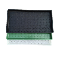 Vente en gros PP plastique dur Durable plateau de semis de riz 7in/9in pour le jardinage et le riz transplanter