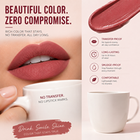 Vente en gros de cosmétiques : Rouge à lèvres, Teinture liquide pour les lèvres, Huile repulpante teintée pour les lèvres, Gloss à lèvres minéral waterproof, Maquillage, avec option de marque privée et logo