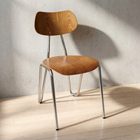 Ensemble table basse et chaises de style minimaliste italien, disponible pour la personnalisation de la taille et de la couleur de la table.