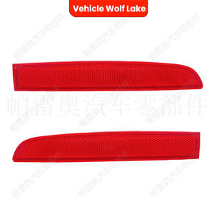 Réflecteur de pare-chocs arrière pour véhicule Wolf Lake, pour Volkswagen Golf 5 MK5 R32 2005-09, matériau ABS, côté droit et gauche - Product Image 4