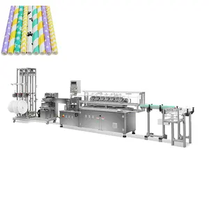 China Automatic Eco-friendly Beverage Paper Straw Making Machine From China Factory