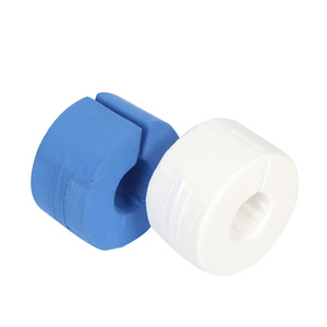 Almohadilla de posicionamiento de manos blanca y azul para manos, tapete giratorio para cuidado médico - Product Image 2