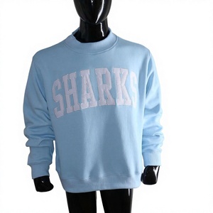 เสื้อสเวตเชิ้ตคอเต่าผู้หญิง SHARKS Winter ผ้าฝ้าย 100% แบบสั่งทำพิเศษ เนื้อผ้าหนานุ่ม สไตล์สตรีทแวร์ ผ้าฟลีซเปล่าจากผู้ผลิต - Product Image 6