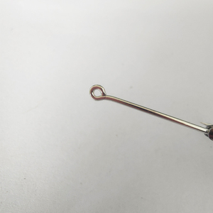 Agujero Aberdeen tira fina anzuelo de mar con anillo 3/0 # anzuelo de mar aligeramiento mango recto cebo vivo anzuelo de pesca de mar - Product Image 2