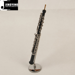 Modèle d'instruments de musique à vent en bois miniature Jingying Music 2024, modèle de <span class=keywords><strong>hautbois</strong></span> miniature, décoration de la maison, cadeau d'<span class=keywords><strong>instrument</strong></span> d'anniversaire - Product Image 4