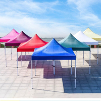 Carpa Impermeable para Exteriores de 3x3 Metros, Carpa Plegable 3x3, Carpa para Barbacoa, Fiestas, Cumpleaños, Bodas y Eventos