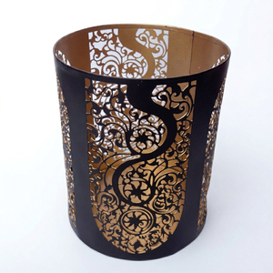 Porte-bougie de luxe, porte-bougie cylindrique, porte-bougie de table, porte-bougie pour la décoration de la maison, porte-bougie haut de gamme, porte-bougie design - Product Image 1