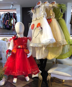 Robe de soirée pour filles, en paillettes, avec bandeau, tenue fantaisie, nouveau design, à la mode, - Product Image 2