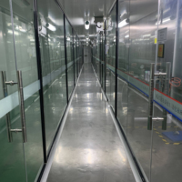 Four de ligne de revêtement de séchage UV électrostatique automatique IR équipement de peinture industrielle pour les cabines de pulvérisation en verre portant
