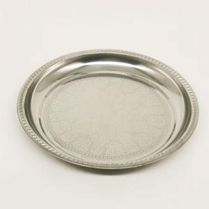 <span class=keywords><strong>Eleganti</strong></span> <span class=keywords><strong>piatti</strong></span> per caricabatterie matrimonio argento/oro/rosa rotondi in acciaio inossidabile 410 <span class=keywords><strong>piatti</strong></span> <span class=keywords><strong>moderni</strong></span> durevoli - Product Image 4