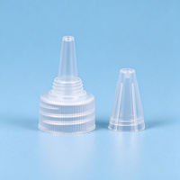 Bouchon à vis en plastique PP 24/410 avec embout long anti-fuite pour bouteilles de boissons