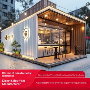 Contenedor Remolque Personalizado para Tienda de Té con Leche, Cafetería, Tienda de Influencers, Tienda Modular, Sala de Actividades - Product Image 4