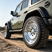 Jantes de voiture en aluminium personnalisées OEM ODM pour Isuzu MU X 2013 2014 17 20 pouces 6x139.7 (6x5.5) CB100.5mm M12x1.5 28 Auto