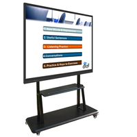 Pantalla Interactiva Inteligente de 55 Pulgadas, 4K UHD, Táctil, con Android 14 para Educación y Conferencias, OEM ODM