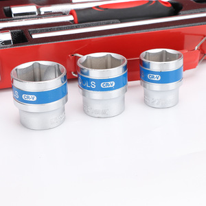 24 <strong>Pieces</strong> <strong>6</strong> Point Hand Tool <strong>Set</strong> 1/2 Inch Ratchet Wrench Socket <strong>Set</strong> - Product Image 6