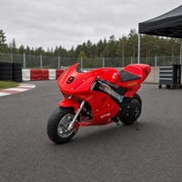 Vente en gros d'usine, moto de course à deux roues à essence de 49 cm3, adaptée aux enfants de 10 ans et plus