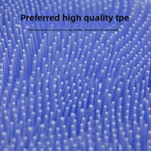 Alfombrilla Antideslizante de Silicona para Bañera, Material TPE, Toalla de Baño para Masaje de Pies y Espalda - Product Image 4