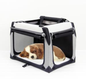 <span class=keywords><strong>3</strong></span> kapı yumuşak kapalı katlama evcil hayvan sandığı açık seyahat büyük köpek kulübesi Pet seyahat taşıyıcısı - Product Image 4