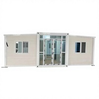Maisons conteneurs extensibles personnalisables de 20 pieds avec structure en acier traditionnelle, faciles à installer, fabriquées en Chine