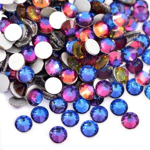 Strass AB en or rose pour la créativité Pièces pour ongles Strass Non Hotfix Cristaux Pierres pour décoration Cabochon Pierres précieuses en vrac - Product Image 3