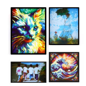 Nouveau filament d'imprimante 3D PLA CMYK 4 couleurs, bobines de 1,75 mm 1 kg - pour Bamboo Lab & SUNLU - Product Image 6