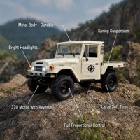 Jouets RC pour adultes, voiture tout-terrain vintage télécommandée 4x4, modèle de collection, cadeau, jouet tout-terrain, homologué EN71 CE