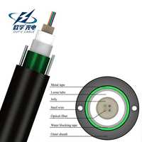 Cable de Fibra Óptica Monomodo GYXTW - 6B1 G652D para Exteriores, Aéreo/para Instalación en Ductos, Uniparalelo, 2 Hilos