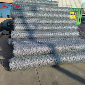 Hexagonal Chain Link <b>Mesh</b> Hot Dipped Galvanized Low-Carbon Iron Wire Bending Rockfall Protection <b>Netting</b> for Gabions - Product Image 2