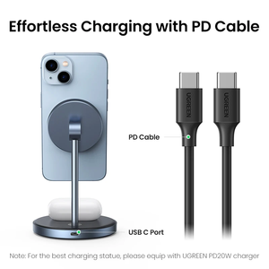 Stand 20W 2 in 1 Charging Station Fast Pad for W710/45382 W710/45382 W710/45382 - Product Image 6