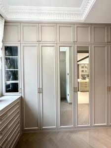 Balom personalizzabile moderno guardaroba francese durevole in legno Freestanding <span class=keywords><strong>cabina</strong></span> <span class=keywords><strong>armadio</strong></span> camera da letto con MDF <span class=keywords><strong>porte</strong></span> rivestite a <span class=keywords><strong>specchio</strong></span> - Product Image 6