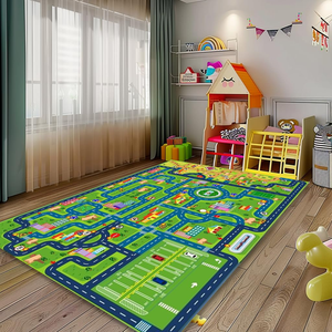 para habitación de adolescentes, Alfombra de Interior de dibujos animados suave de lana sintética para dormitorio de niños - Product Image 3