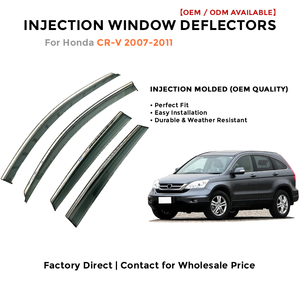 Deflectores de Ventana Laterales para Toyota LC200 2008-2019 Protector de Lluvia Accesorios de Coche - Product Image 2