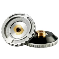Meule diamantée OEM JDK de 4,5 pouces (10 mm) à haute dureté avec filetage pour machine à meuler et décapage de revêtements de peintures époxy