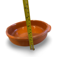 Bol à tapas en terre cuite artisanal, écologique, moderne, avec revêtement multicouche, compatible induction, passe au lave-vaisselle, ensemble de vaisselle