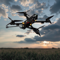 Kit de drone de course FPV 7 pouces avec caméra 4K et GPS, charge utile maximale de 4 kg, ensemble complet pour freestyle, UAV agricole et modèle RC – Vente directe usine