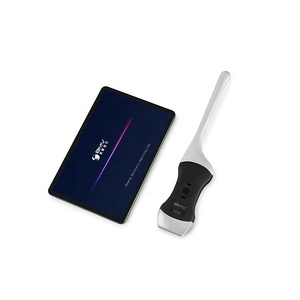 Appareil à main polyvalent convexe linéaire phasé 3-en-1 double sonde sans fil portable Doppler couleur Diagnostic ultrasons