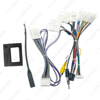 Car Audio 16pin Wiring Harness Wire Cable with Cabus Box for Toyota Vizi/RAV4/Sienna/Corolla Stereo Installation Wire Adapter