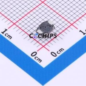 GT-TC029A-H030-L1N Tactile Switch SMD,4x3mm Switch Single Pole Single Throw Round Button 1.6N Vertical Mount - Product Image 2
