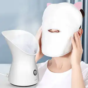 Facial Steamer Fumigate Device Cheap Simple Ionic Fumigation Steamer For Face Facial Steamer Machine Electric House White 1 Pc