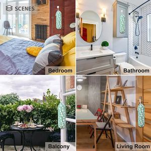 DS1509 porte-sacs poubelle, organisateur mural porte-sac en plastique avec cordon distributeur <span class=keywords><strong>de</strong></span> stockage <span class=keywords><strong>de</strong></span> sacs <span class=keywords><strong>d</strong></span>'épicerie - Product Image 5