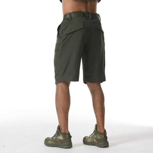 SFB159 ESDY Men Casual Canvas <b>Hiking</b> Cargo Shorts Zipper Fly Waterproof Quick Dry Outdoor Work Multi-Pocket short pants - Product Image 2