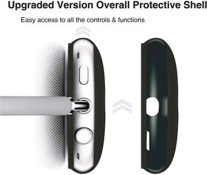 Funda de Silicona para Airpod <span class=keywords><strong>Max</strong></span>, HOCAYU Funda Protectora de Silicona a Prueba de Golpes con Logotipo Personalizado para Auriculares Air Pods <span class=keywords><strong>Max</strong></span> Fundas - Product Image 4