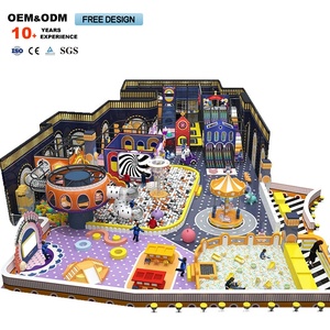 Parque Infantil Interior Alegre, Divertido y Acogedor, Gran Parque Infantil Interior Suave para Niños, Precio de Equipamiento Interior para Niños - Product Image 4