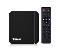 Nuevo Decodificador Tanix W2 con Android 11 TV Box Amlogic S905W2 WiFi Dual BT 2GB 16GB Decodificador de Video AV1 4K 60fps