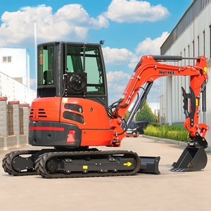 Mini scavatrice con motore Diesel di buona marcia Mini escavatore produttore multifunzione piccolo agente recluta Bagger - Product Image 3