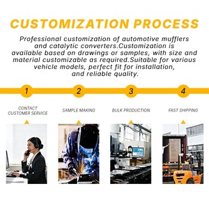 Convertitore Catalitico per <span class=keywords><strong>Peugeot</strong></span> <span class=keywords><strong>3008</strong></span> 1.6T / MINI Cooper S 1.6T / Aeolus AX7 1.6T, Catalizzatore a Tre Vie ad Installazione Diretta - Product Image 5