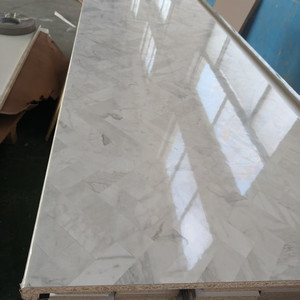 <span class=keywords><strong>Encimera</strong></span> de Cocina Personalizada Moderna de HPL, <span class=keywords><strong>Formica</strong></span>, MDF, Tablero de Aglomerado, 3 Metros (3000 mm) de Largo, Resistente al Agua - Product Image 1